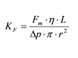 Column permeability calculation